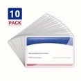 thumbnail image 5 of Durable PVC Credit Card Skin & Protector Sleeves, Waterproof Credit Card Holder Covers for Business Cards, ID Cards, Social Security Cards, 5 of 6