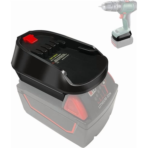 Adaptador para de*walt/Mil*wau*kee Batería de Litio de 18V para para Bos*ch C PBA PST PSB PSR Bosch Hogar, Herramientas de Jardín