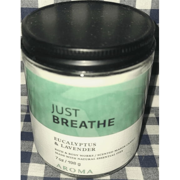 Bath & Body Works Eucalyptus Lavender Single Wick Candle 8 oz