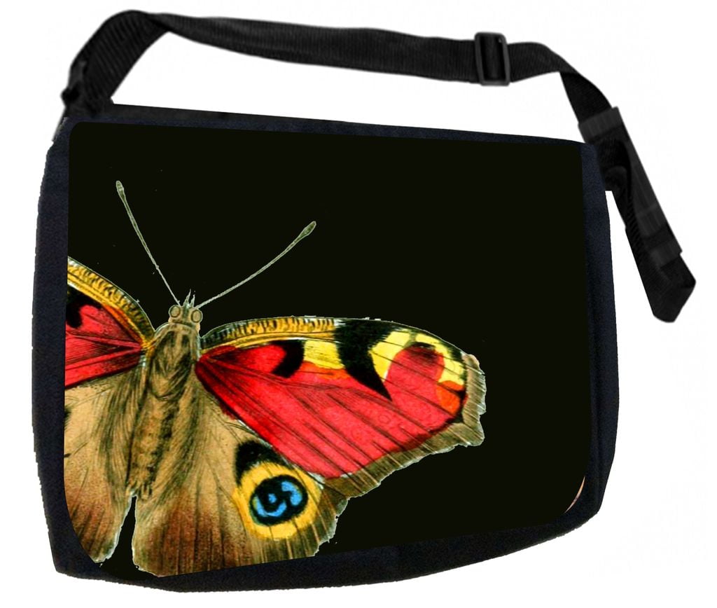 Pencil Case Set Butterfly WingTM School Messenger Bag