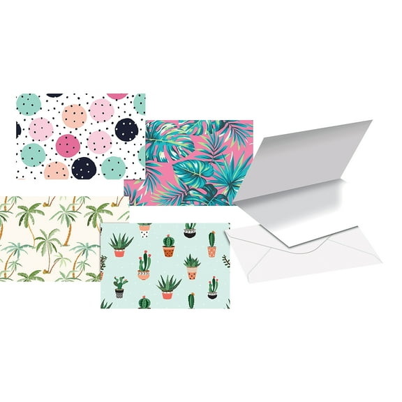 Better Office Cards with Envelopes 4" x 6" Multicolor 100/Pack (64565-100PK)