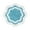 32'', White/Sky Blue Center, Scalloped, variant on Sherry Kline Bathroom Rug, Water Absorbent Shower Mat, Hand Made Bath Accessories, Machine Washable Rugs, Bath Mat for Decor, Non Slip Floor Mats (32'', Baby Pink/White Center, Scalloped)