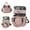 Pink, variant on Lunch Bag for Women Men Double Deck Expandable Lunch Box,Large Lunch Bags,Leakproof Lunch Box Cooler Bag