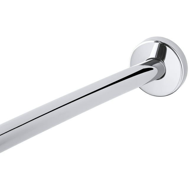KOHLER 9351-S Expanse Contemporary Design Curved Shower Rod 60"" Or 72"" Polished Stainless