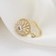 thumbnail image 2 of Anillo de apertura de moda Sonducket joyería decorativa oro blanco y oro, 2 of 6