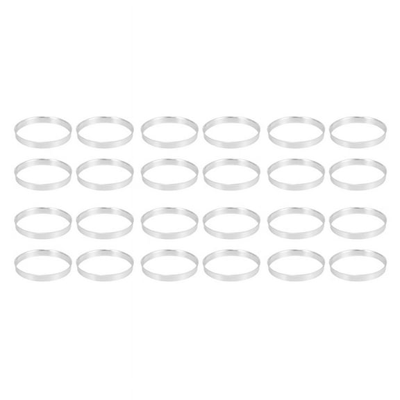 24 x Universal Aluminum Hub Ring Wheel Set 74.1mm O/D 72.6mm I/D