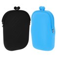 thumbnail image 2 of 2pcs Versatile Silicone Coin Purse for Women Small Wallets Portable Coin Bag Change Storage Bag Solid Color Cash Storage Purses, 2 of 7