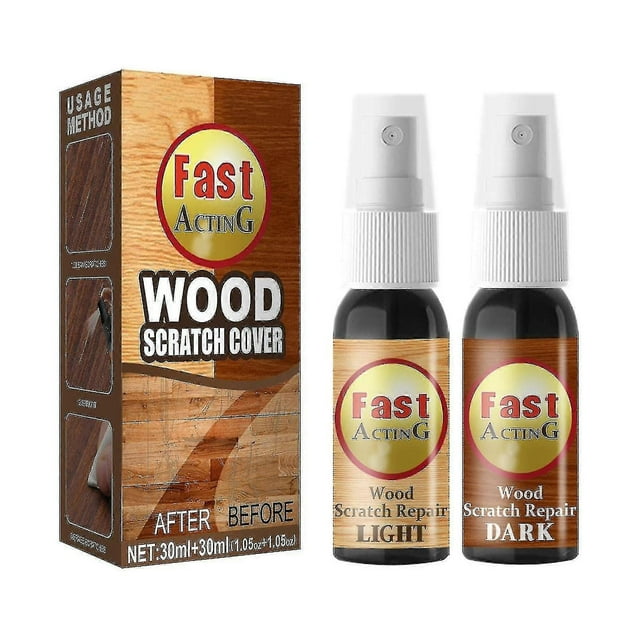 Scratch Remover Wood, Parquet Scratch Removal, Quick Acting Scratch Repair Spray For Wooden Table Bed Floor