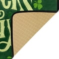 thumbnail image 6 of SKYSONIC St Patrick's Day Clover Kitchen Rug Non-Slip Bath Rug Doormats Anti Fatigue Runner Comfort Floor Mat 39 x 20 Inch, 6 of 7