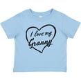 thumbnail image 3 of Inktastic I Love My Granny in Black Chalk Heart Boys or Girls Baby T-Shirt, 3 of 5