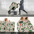 thumbnail image 6 of Car Seat Cover Baby, Armadillo Baby Car Seat Cover for Baby Boys Girls Newborn , Infant Car Seat Canopy Cover Nursing Breastfeeding Cover Warm Blanket, 6 of 7
