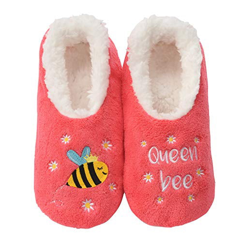 Womens Slippers Pairables Funny Slippers Snoozies Slippers for Women Fuzzy Slippers Indoor Slippers House Slippers 