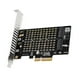 thumbnail image 1 of Mini tarjeta de expansión de acoplamiento Adaptador SATA de tarjeta de expansión de 32 Gbps para M.2 NVMe NGFF, 1 of 4
