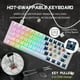 thumbnail image 3 of Teclado mecánico para juegos RK ROYAL KLUDGE RK61 con cable, 3 of 8