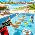 thumbnail image 5 of WonderStone Large Size Electric Water Blaster,Automatic Waterproof Light-Up Squirt Blaster, 650ml Water Storage,Long Range (25-32ft),Perfect for Adults & Kids Ages 8-12,Ideal for Pool Games,Red, 5 of 10