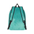 thumbnail image 2 of Naloa Teal Turquoise1 Canvas Backpack for Men Women Rucksack Casual Travel Daypack College Tote Satchel Bookbag for Teens-Medium, 2 of 7