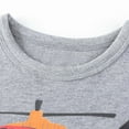 thumbnail image 4 of NAISIBABY Boys Long Sleeve T-Shirt, Crewneck Fashion Graphic Cotton Pullover Tees Spring Fall Clothes Gray 5T, 4 of 5