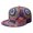 White-332, variant on Vibrant Paisley Snapback Hat, Adjustable Flat Bill Cap, Indian-Inspired Ethnic Pattern, Breathable Flat Brim Panel
