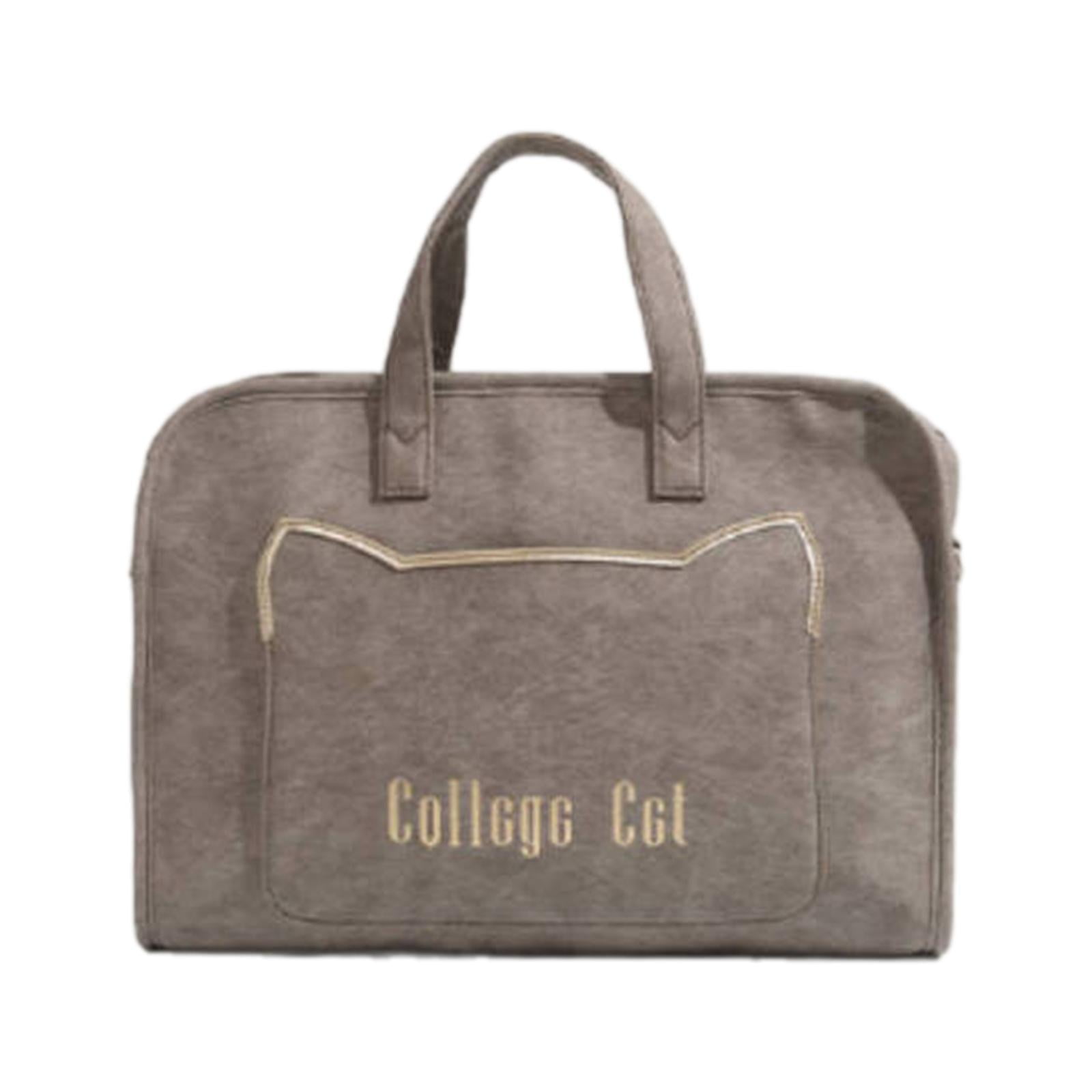 MERIGLARE Computer Bag Carry on Laptop Case Large Work Briefcase Bag for Travel Laptop Gray