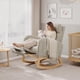 thumbnail image 2 of Yeshouse Mecedora, silla de guardería con almohada, sillón mecedor decorativo para sala de estar, dormitorio, sala de lactancia, 2 of 8