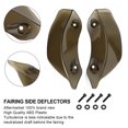 thumbnail image 2 of Fairing Windshield Side Wing Wind Deflector For Touring Road Glide 2015-2021 Smoke, 2 of 10