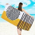 thumbnail image 1 of LSLJS Beach Towel Independence Day Microfiber Beach Towel Super Lightweight Colorful Bath Towel Sandproof Beach Blanket Multi-Purpose Towel For Travel Swimming Pool 27x55 Inch Quick Dry Sand Free, 1 of 2