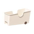 thumbnail image 4 of Caja de almacenamiento de almacenamiento de almacenamiento enrollable con ruedas de rol Organización de cocina Container contenedor de contenedor para Un 39x14.5x20cm, 4 of 8