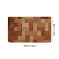 thumbnail image 3 of Sokhug Rectangle Bath Mat,Thin Bathroom Rugs Fit Under Door Quick Dry Non Slip Washable Bathroom Mat with Rubber Backing,Absorbent Woven Shower Rug, 3 of 6