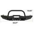 thumbnail image 4 of HECASA Modular Front Bumper for 1998-2011 Ford Ranger Pickup W/Winch Plate Bull Bar D-Ring Mounts, 4 of 9