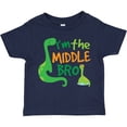 thumbnail image 3 of Inktastic Middle Brother Boy Dinosaur Announcement Boys Toddler T-Shirt, 3 of 5