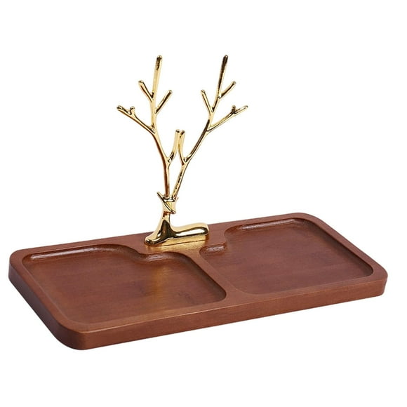 Organizador de llaves multiusos Bmaboo, decoración única para hogar, bandeja de entrada para llaves, joyas, teléfono, tocador, pulseras.