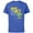 Royal Heather, variant on Star Wars Day May the 4th Be With You 2023 Grogu Distressed - Short Sleeve Cotton T-Shirt for Adults - Customized-Black