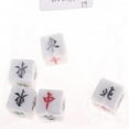 thumbnail image 3 of 2x de 5 Dados de Mahjong en Acrílico, Accesorio de Tamaño Mahjong, 3 of 9