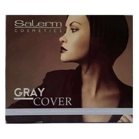 Salerm Gray Cover (Cubre Canas) with Macadamia Extract for Resistant Gray Covering 12 counts,0.17 FL.OZ