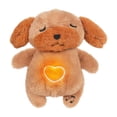thumbnail image 3 of Soothe Snuggle Dog Plush, Soothing Breathing Dog Stuffed Animal for Anxiety Adults and Kids, Realistic Breathing Motion and Lights Music, 3 of 5
