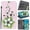 Lily, variant on Colorful Printed Case with Card Slot & Kickstand for Google Pixel 8/9/10 PRO XL 7a 8A 9A 5XL, Shockproof Slim Protective Phone Cover