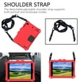 thumbnail image 3 of Case for iPad mini 1 2 3 4 5 7.9 inch Lightweight Contrast Color Cover With Pen Holder and Shoulder Strap, 3 of 6