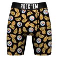 thumbnail image 2 of Men's Rock Em Socks Pittsburgh Steelers Local Food Pierogi Underwear and Crew Socks Combo Pack, 2 of 3