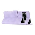 thumbnail image 3 of Wallet Case for Google Pixel 8 Pro, with Card Slots [RFID Blocking],Durable Flip Folio Kickstand Magnetic Closure Leather Wallet Wrist Strap Women Men Case for Google Pixel 8 Pro, Purple, 3 of 10