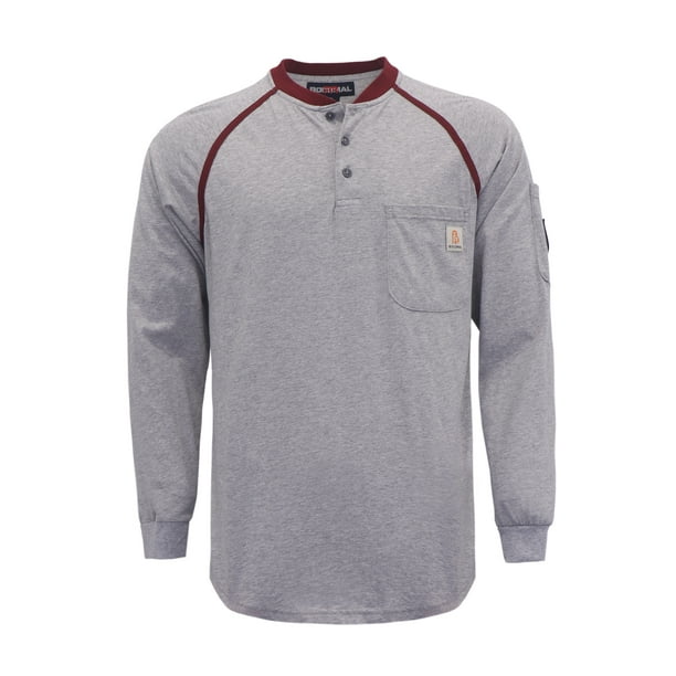 FR Shirts for Men 5.5oz Light Weight Flame Resistant/Fire