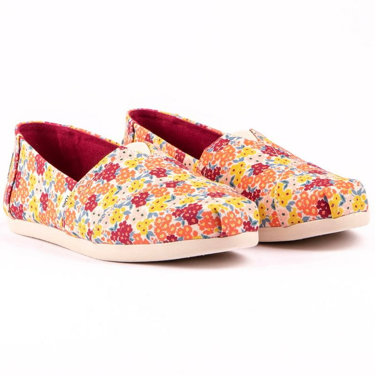 Toms Alpargata Floral Shoes