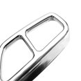 thumbnail image 5 of NS for BMW 5 Series G30 G31 18-22 Exhaust Muffler Pipe Tip Tailpipe Cover Silver, 5 of 5