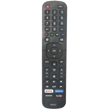 Allimity En2g27 Replaced Remote Control Fit For Hisense Tv 65H10b 50H7gb 43H5c 43H7c 50H5c 55H7b 55H8c 5H9b 65H7b 50H6b 50H8c 55H5c 55H6b