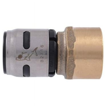 SharkBite EvoPEX 3/4 in. Push x 3/4 in. Dia. FPT Plastic Female Adapter