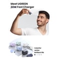 thumbnail image 3 of Cargador UGREEN 30W USB C Nexode plegable GaN PPS para iPhone, 3 of 6