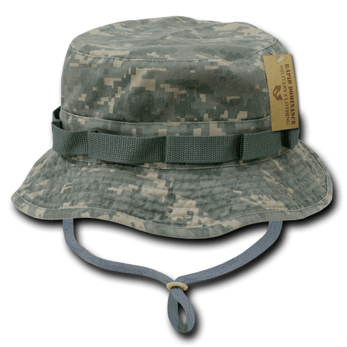 US MILITARY GI RIPSTOP COMBAT BOONIE BUSH ARMY CADET JUNGLE HAT OLIVE GREEN S-XL 