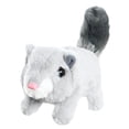 thumbnail image 3 of Juguete electrónico interactivo de peluche, realista, compañero que camina y ladra. Gris, 3 of 8