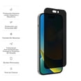 thumbnail image 3 of Mica InvisibleShield Glass Elite Privacy para iPhone 14 Pro InvisibleShield 200109951, 3 of 9