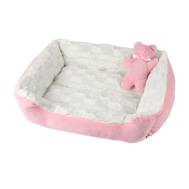 Camas para Perros Duraderas Y Cálidas para Perros Medianos/grandes, Cama Rectangular para Mascotas Engrosada con Suave Y Parte Inferior Antidesl