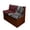 Abstract Swirls, variant on XYZCANDO Geometric Brown RV Couch Cover Stretch RV Dinette Cushion Covers, Elastic, Suitable for Camper Travel Trailer, Fit for Camper Cushion RV Camper Car